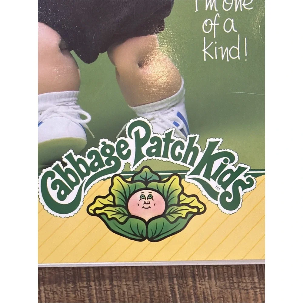 Vintage 1984 Cabbage Patch Spiral Paper Notebook I'm One of a Kind! Standard Sz